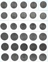 1941. 1P Al (5x) + 2P Al (5x) + 1942. 1P Al (5x) + 2P Al (5x) + 1943. 2P Al (5x) + 1944. 1P Al (5x) ...