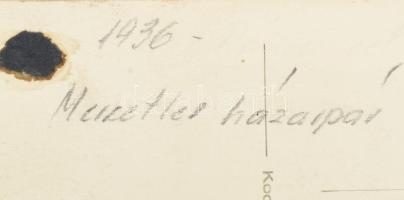 Repülőmodellezés - 20 eredeti fotó 1932-1938 közötti magyar repülőmodell versenyekről, hátoldalukon ...