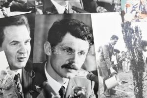 Űrhajózás - 1980. Farkas Bertalan első magyar űrhajóst, parancsnokát, Valerij Kubászovot és másokat ...