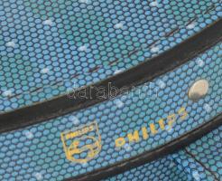 Philips vintage kalaptartó doboz, szép állapotban, jelezve, d: 28,5 cm