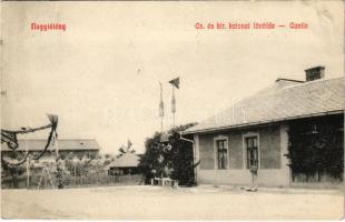 1908 Budapest XXII. Nagytétény, Cs. és kir. katonai lövölde, cantin. Weigand István kiadása