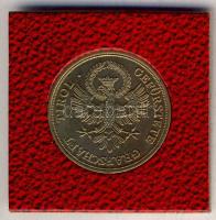 Ausztria 1989. 20Sch "Tiroli sas" tanúsítvánnyal T:1