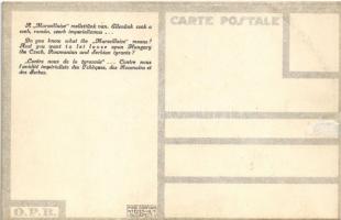 Hongrie, Contre nous de la tyrannie. Marseillaise mellettünk van, ellenünk csak a cseh, román, szerb...