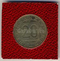 Ausztria 1980. 20Sch tanúsítvánnyal T:1