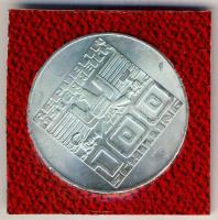 Ausztria 1975. 100Sch Ag "50 éves a Schilling" tanúsítvánnyal T:BU