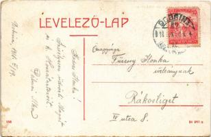 1918 Dobsina, Dobschau; látkép. W.L. (?) 156. / general view (vágott / cut)