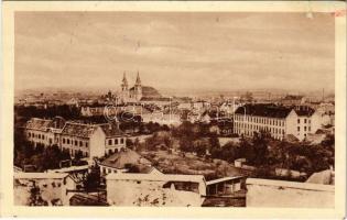 1938 Komárom, Komárno; látkép / general view + "1938 Komárom visszatért" So. Stpl.