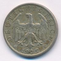 Németország / Weimari Köztársaság 1925A 2M Ag T:XF patina 
Germany / Weimar Republic 1925A 2 Mark A...