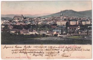 1903 Lőcse, Levoca; látkép. Latzin János kiadása / general view (fl)