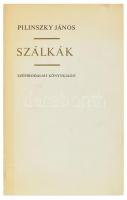 Pilinszky János: Szálkák. Bp.,1972, Szépirodalmi. Első kiadás. Kiadói vászonkötés, kiadói papír védőborítóban.