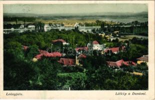 1939 Leányfalu, látkép a Dunával. Hangya kiadása (EK)