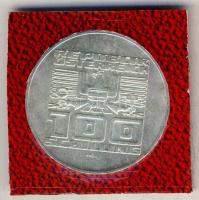 Ausztria 1978. 100Sch Ag "Gmunden - Felső-Ausztria" tanúsítvánnyal T:BU