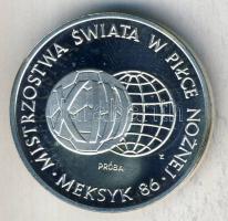 Lengyelország 1986. 1000Zl Ag próba! "Iskolatámogatás" T:PP