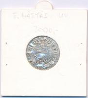 DN I. Mátyás 1458-1490. Denár mintájára készült Ag utánveret emlékérem "MÉE-Eger" feliratt...