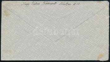 1946 (20. díjszabás) Levél 80.000 Milpengő bérmentesítéssel Ausztriába