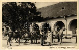 Hortobágy, Pihenő a hortobágyi csárdánál, magyar folklór