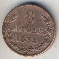 Guernsey 1834. 8D T:3 ph