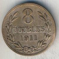 Guernsey 1911. 8D T:3+/3 ph