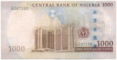 Nigéria 2011. 1000N T:F kis szakadás
Nigeria 2011. 1000 Naira C:F small tear
