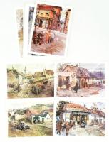 Volt egyszer egy Tabán. Zórád Ernő 36 festményének színes mása, korabeli vázlatokkal és térképpel, k...