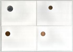 4db-os érmés boríték tétel, mind különféle és német nyelvű tájékoztatóval, benne: Tadzsikisztán, Ben...