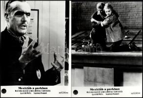 cca 1967 ,,Mezítláb a parkban" című amerikai filmvígjáték jelenetei és szereplői, 6 db vintage ...