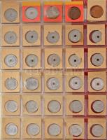 1946-1973. 188db-os rendezett forint gyűjtemény mappában, címkékkel, közte ritka évjáratokkal és az ...