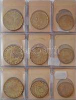 1946-1973. 188db-os rendezett forint gyűjtemény mappában, címkékkel, közte ritka évjáratokkal és az ...