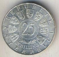 Ausztria 1960. 25Sch Ag "Kärtneni népviselet" T:2