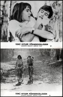 cca 1968 ,,Tánc Hitler főhadiszállásán" című lengyel film jelenetei és szereplői, 23 db vintage...