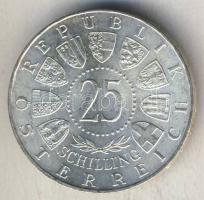Ausztria 1960. 25Sch Ag "Kärtneni népviselet" T:2