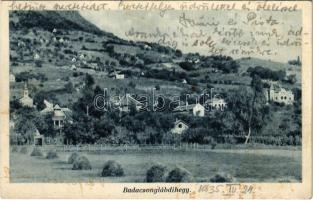 1935 Badacsonylábdihegy (Badacsonytördemic), látkép (ázott / wet damage)