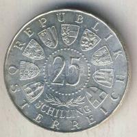 Ausztria 1960. 25Sch Ag "Kärtneni népviselet" T:2