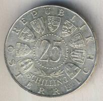 Ausztria 1960. 25Sch Ag "Kärtneni népviselet" T:2