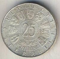 Ausztria 1960. 25Sch Ag "Kärtneni népviselet" T:2