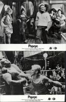 cca 1987 előtt készült ,,Popeye című amerikai film jelenetei és szereplői, 5 db vintage produkciós filmfotó ezüst zselatinos fotópapíron, a használatból eredő (esetleges) kisebb hibákkal, 18x24 cm