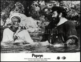 cca 1987 előtt készült ,,Popeye" című amerikai film jelenetei és szereplői, 5 db vintage produk...