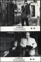 cca 1988 ,,A hekus" című amerikai krimi jelenetei és szereplői, 5 db vintage produkciós filmfotó ezüst zselatinos fotópapíron, a használatból eredő (esetleges) kisebb hibákkal, 18x24 cm