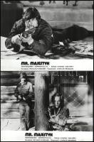 cca 1974 ,,Mr. Majestyk - dinnyeszüret géppisztollyal című amerikai kalandfilm jelenetei és szereplői (főszereplő Charles Bronson), 12 db vintage produkciós filmfotó ezüst zselatinos fotópapíron, a használatból eredő (esetleges) kisebb hibákkal, 18x24 cm