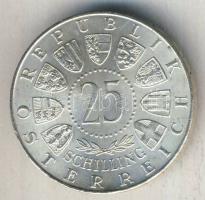 Ausztria 1956. 25Sch Ag "Wolfgang Amadeus Mozart" T:2