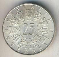 Ausztria 1956. 25Sch Ag "Wolfgang Amadeus Mozart" T:2