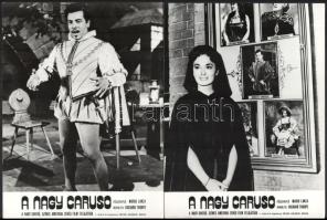 cca 1951 ,,A nagy Caruso" című amerikai zenés film jelenetei és szereplői (főszereplő Mario Lan...