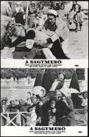 cca 1968 ,,A nagymenő" című francia - olasz filmvígjáték jelenetei és szereplői (köztük Bourvil...