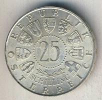 Ausztria 1956. 25Sch Ag "Wolfgang Amadeus Mozart" T:2