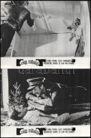 cca 1969 ,,A nagy zsákmány" című francia - olasz filmvígjáték jelenetei és szereplői (köztük Bo...