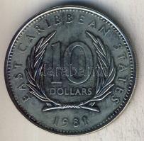 Kelet-Karibi Államok 1981. 10$ "FAO-Világ Élelemezési Nap" T:1 Tanúsítvánnyal!