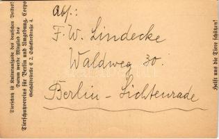 Tag der Deutschen Polizei 1939. Helft uns die Tiere schützen! / Német rendőrségi propaganda / German...