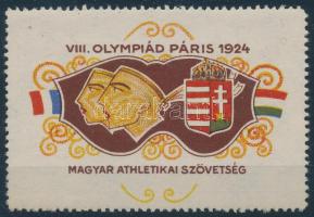 1924 Párizsi Olimpia magyar levélzáró