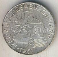 Ausztria 1961. 25Sch Ag "Burgenland" T:2