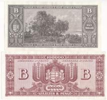 1946. 100.000BP + 1.000.000BP T:VF,F